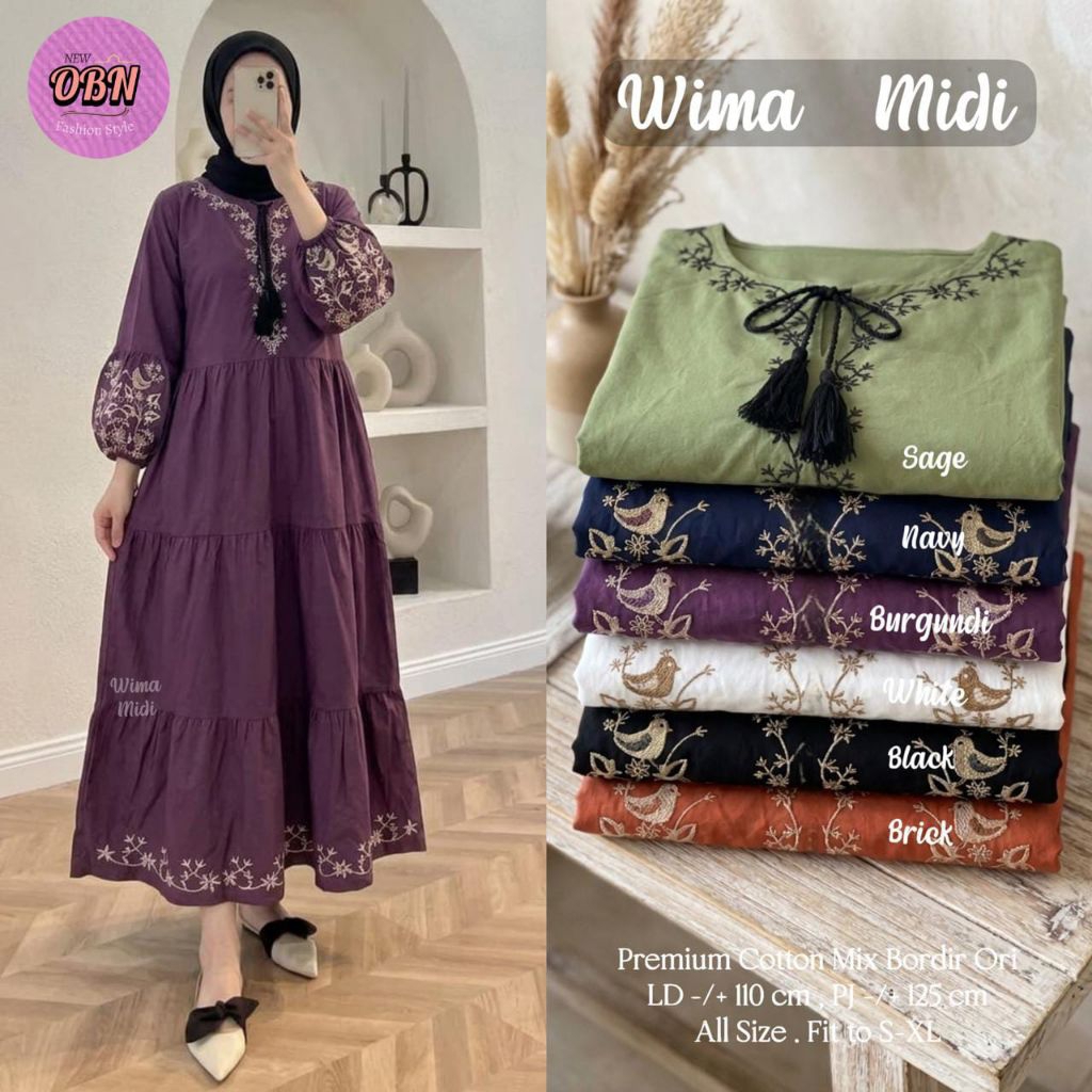 Wima Dress By OBN***