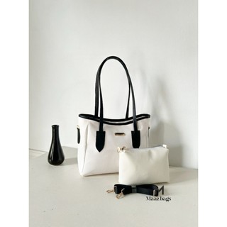 Arafa Bags - Totebag Wanita Free Pouch Tas Kuliah Kerja Terbaru - Tas Wanita Simple Elegan