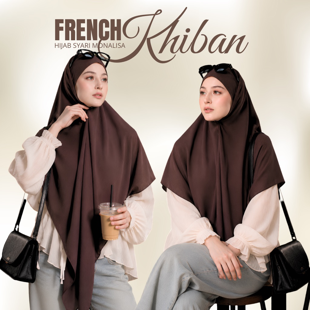 Hijab Khimar Bandana Syari / Khiban Nikita Willy / Hijab Khimar Bandana Ceruty Babydoll / Khiban Hijab / KF Syari Hijab