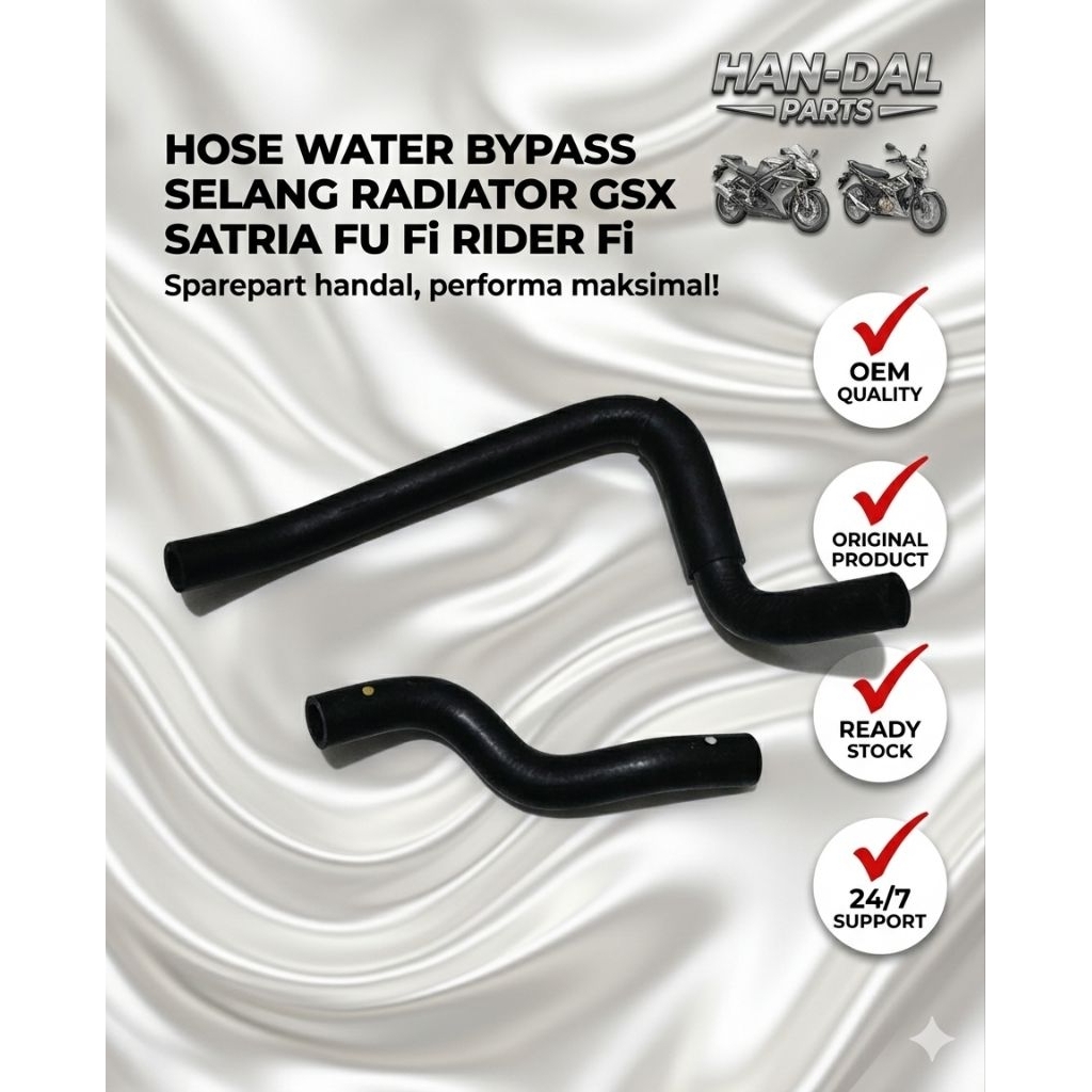 ท่อหม้อน้ําด้านนอกเข้า GSX R150 S150 Satria FU FI Raider FI Original New Auction