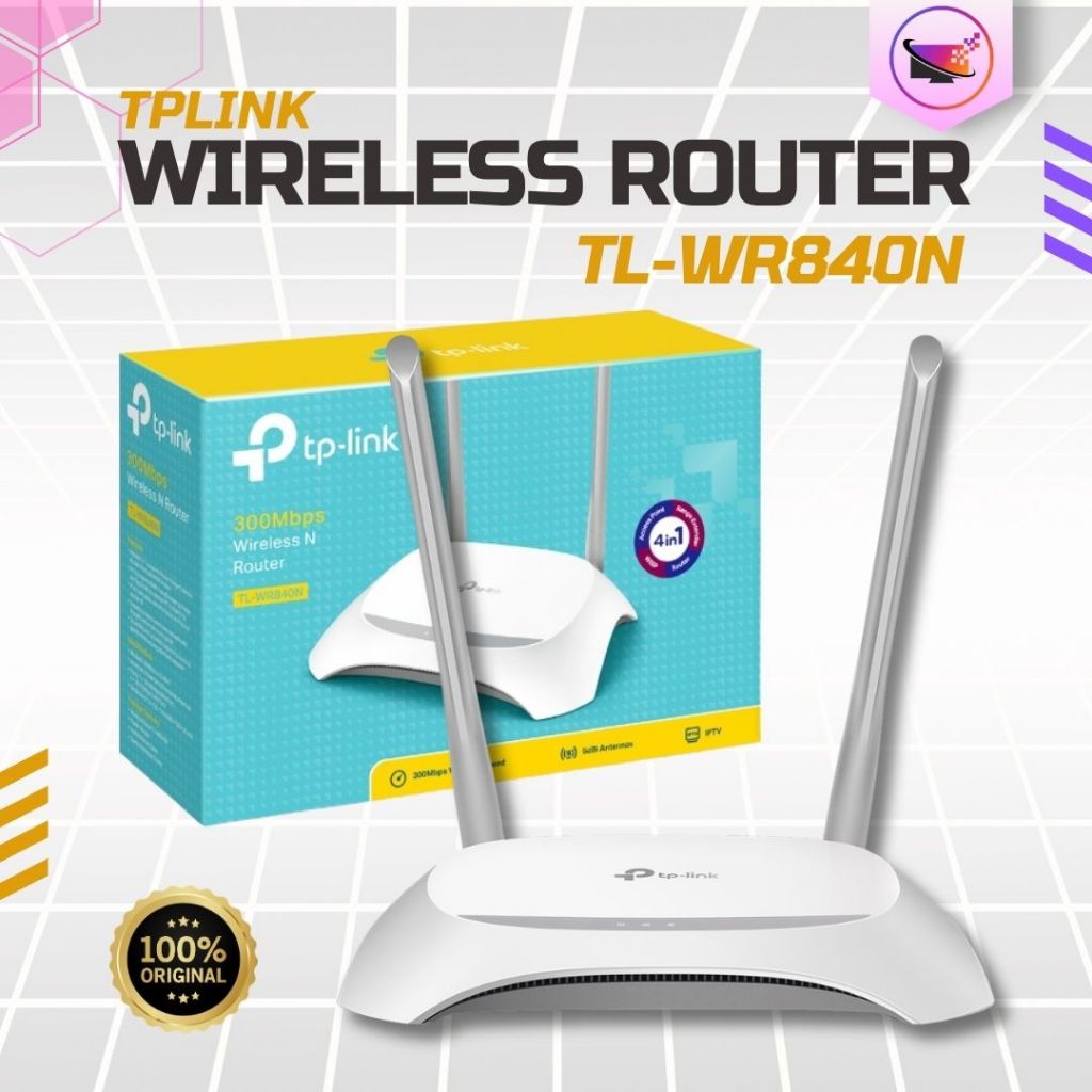 TPLink TL-WR840N 300Mbps ไร้สาย/เราเตอร์ TPLINK WR840N