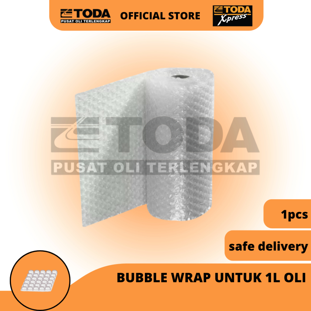TODA - Bubble Wrap สําหรับบรรจุภัณฑ์ 1 ลิตร 1 ชิ้น
