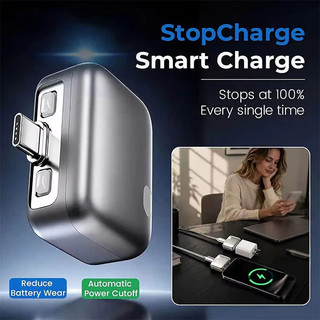 Tipe-C 140W Penjaga Baterai Fisik-Disconnect Anti-Overcharge Perlindungan untuk Pengisian Aman Selama Malam Pengisian Smart Auto Stop