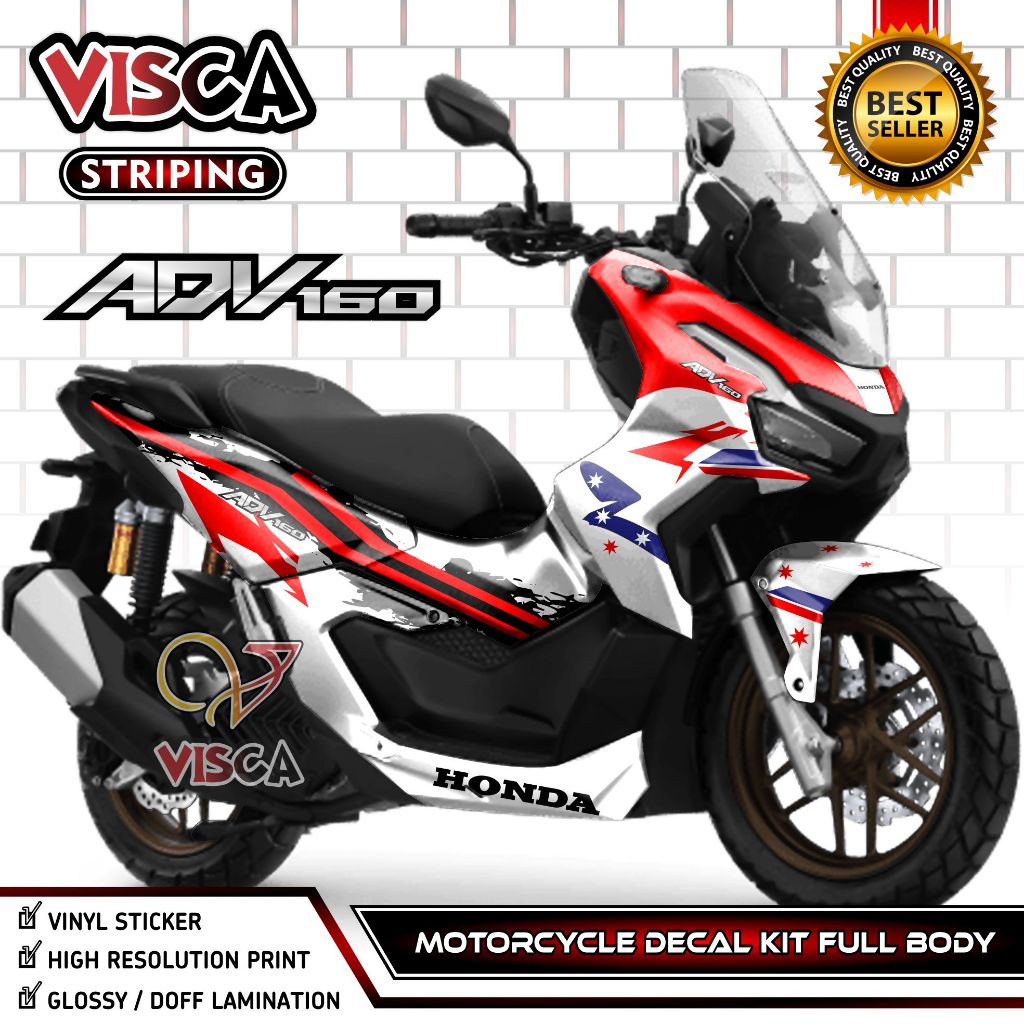 ADV 160 Full Body Decal - ADV 160 Full Body Sticker - ADV 160 Full Body Decal - ADV 160 Variation St