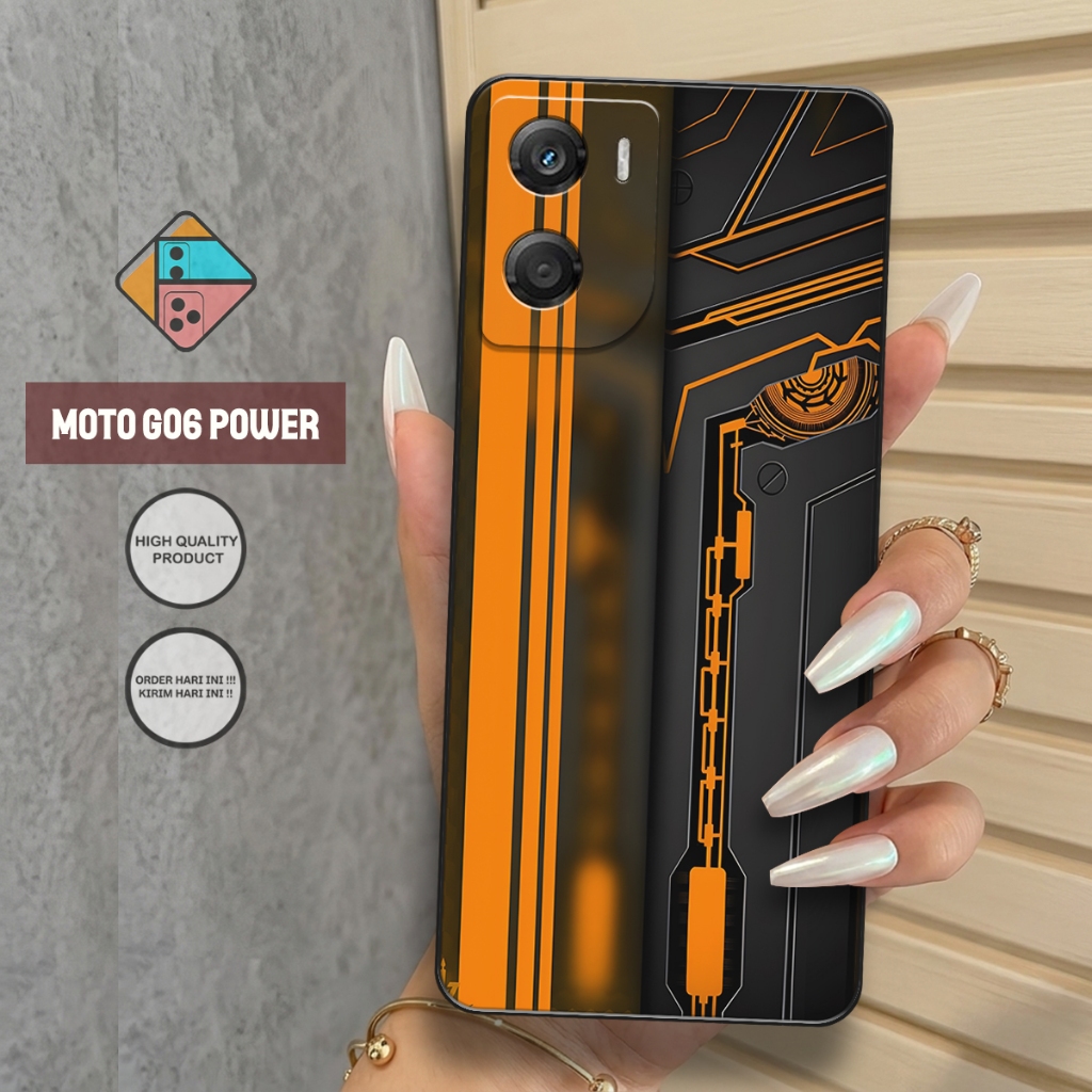 เคสโทรศัพท์พรีเมี่ยม HP สําหรับ Motorola G06 Power - เคสแบบยืดหยุ่น - กันลื่นคลุมทั้งหมด - เหมาะสําห