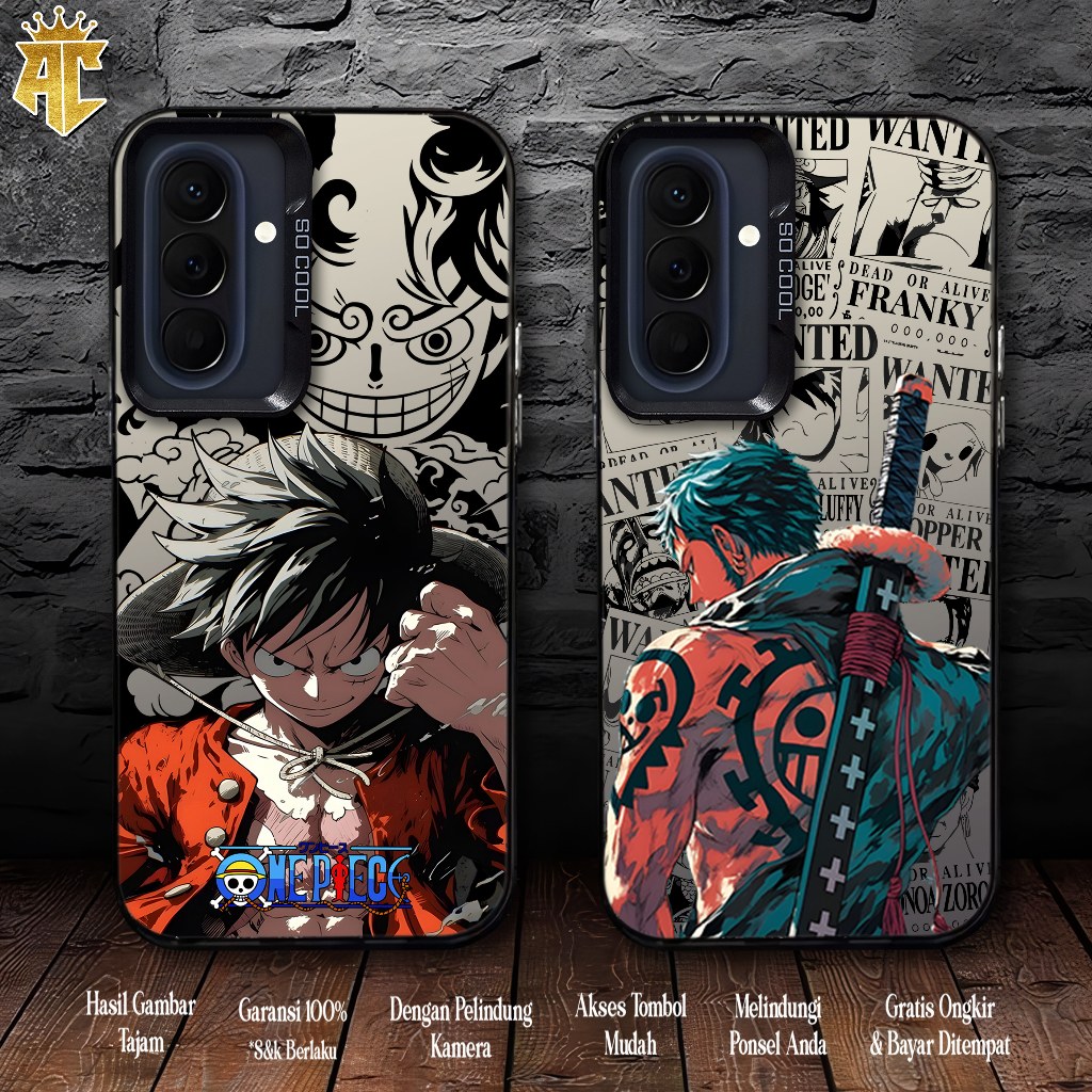 SAMSUNG S26 Softcase Premium Matte Hard Case - So Cool IMD Case - เคสโฮโลแกรมเคลือบเงา LUFY ZORO Mot