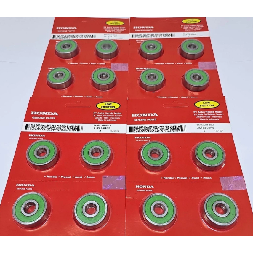 (ขายส่ง: 20 ชิ้น) BEARING 6301 RS LAHER 6301 LAHAR 6301 ALF63-01RS