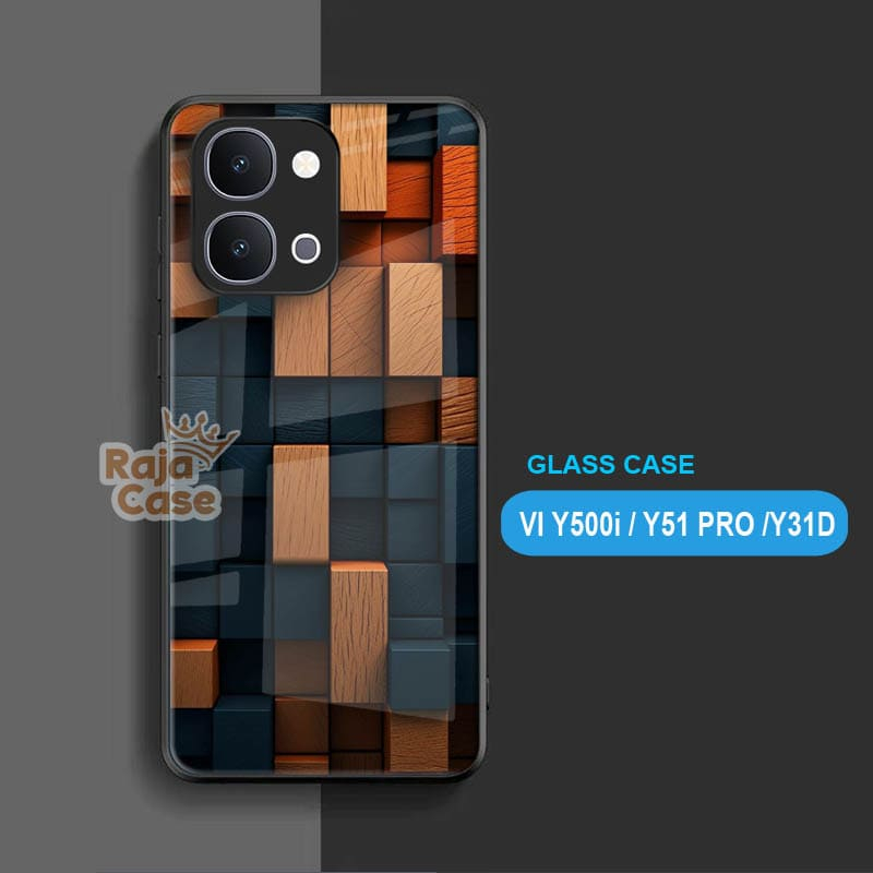 VIVO Y500i Y51 PRO Y31D Glass Softcase - เคสโทรศัพท์มือถือ - VIVO Y500i Y51 PRO Y31D -S32-