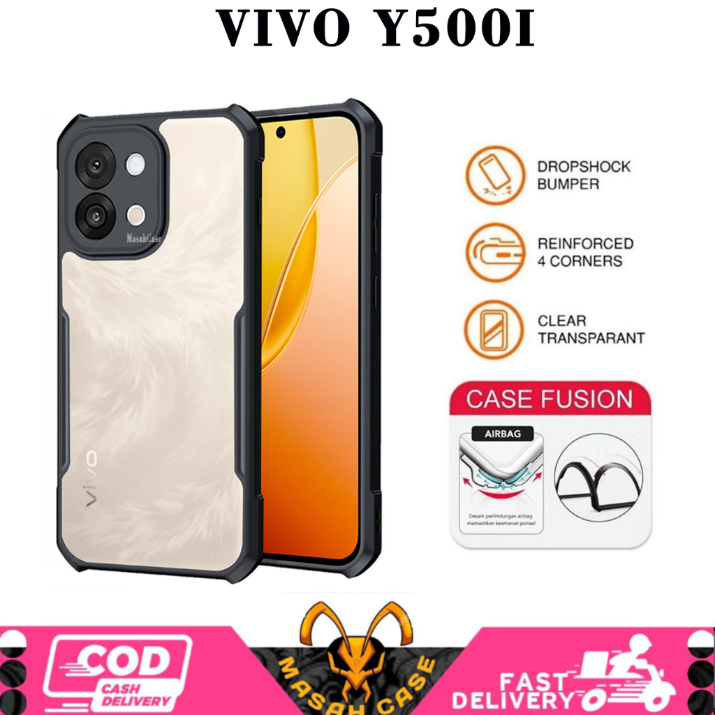 เคส Sundd VIVO Y500I Y500S Hardcase เกราะโปร่งใสกันกระแทก