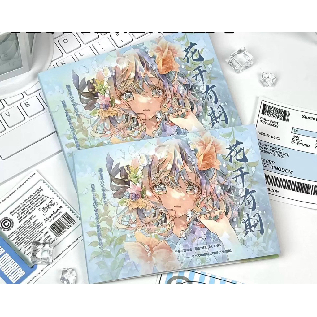 (6C) หนังสือสติกเกอร์ หนังสือเด็ก motif ผสมธรรมชาติดอกไม้ตุ๊กตาอาหารธรรมชาติดอกไม้ตุ๊กตาอาหาร