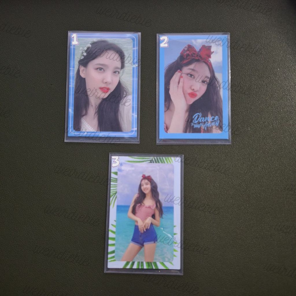 TWICE OFFICIAL MESSAGE PHOTOCARD PC SUMMER NIGHTS PHOTOBOOK VERSION NAYEON