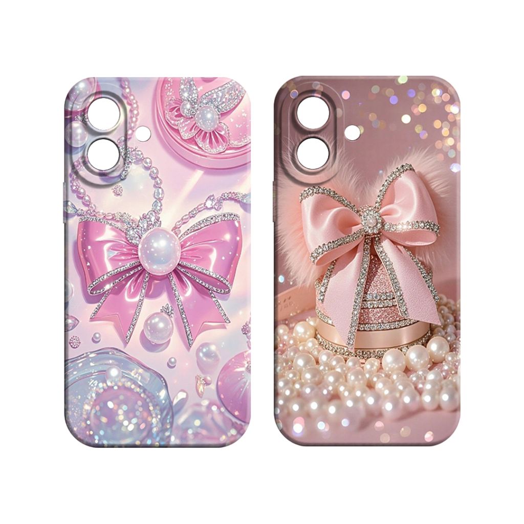 Softcase Compatible For Infinix Smart 20 - Cute Ribbon Motif - เคส Prokamera - อินเทรนด์