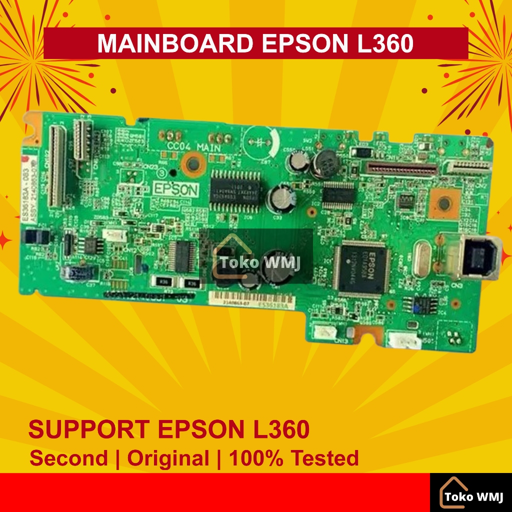 Epson L360 เมนบอร์ด Epson L360 Logic Board L360 เมนบอร์ด