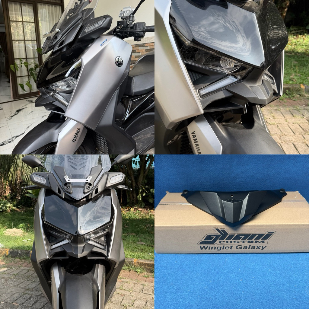 Galaxy19 winglet สําหรับ Xmax new 2022 - 2026 by ghanicustom