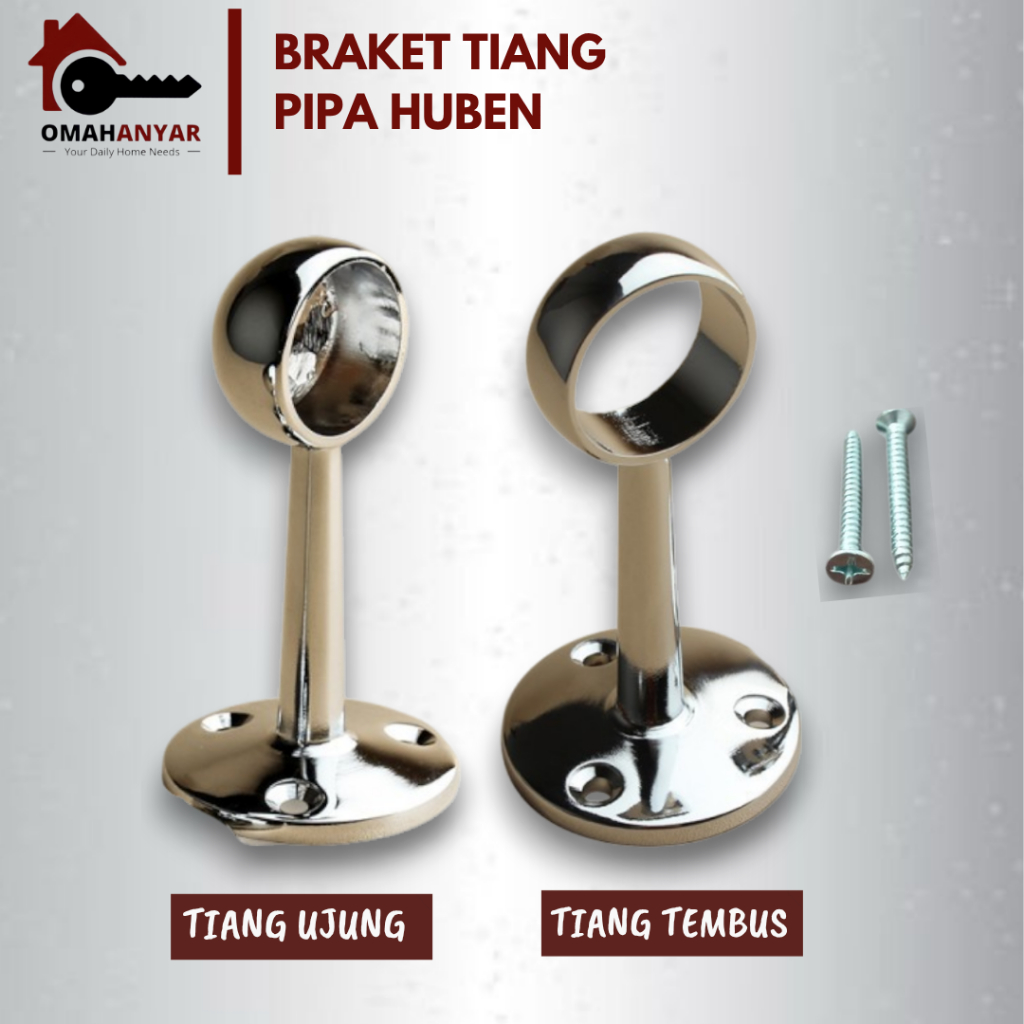 1 PAIR Huben PT-19 PT-25 PU-19 PU-25 ขายึดเสาตู้ RRT 3/4 นิ้ว 1 นิ้ว