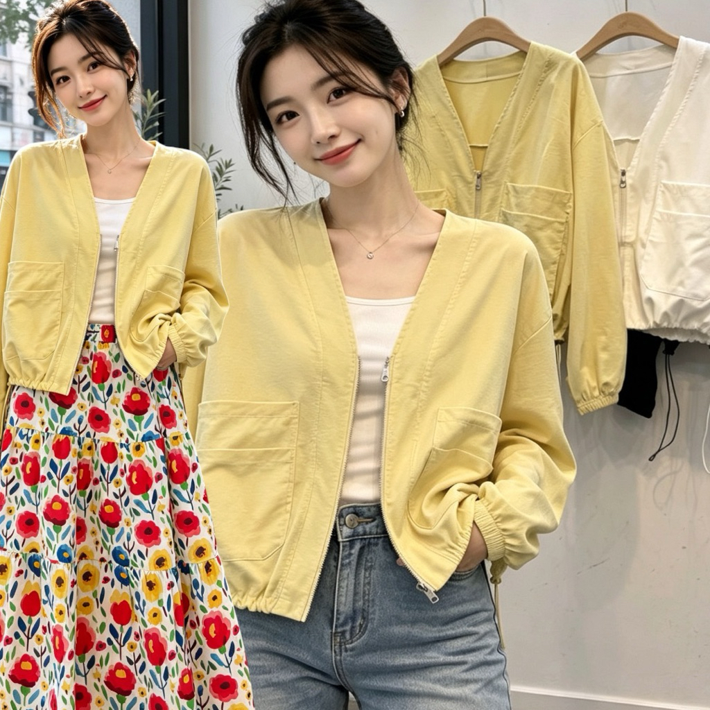 เสื้อแจ็คเก็ตเกาหลี LITE