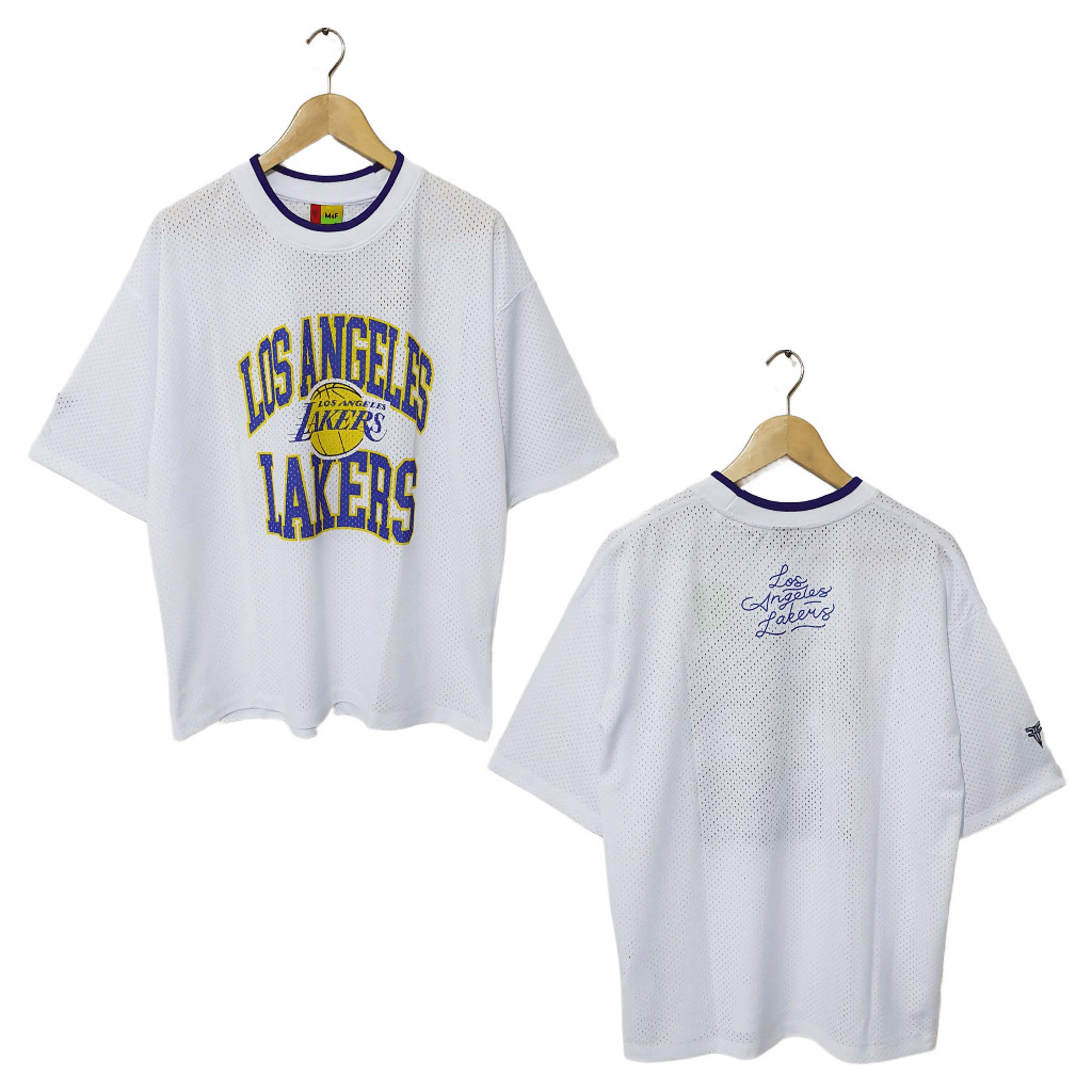 เสื้อยืด BASKETBALL / LAKERS / MESH / OVERSIZE