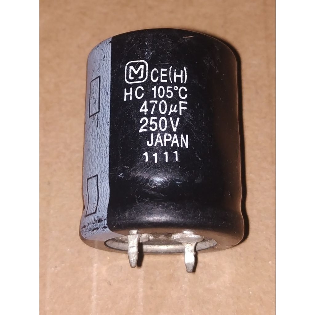 C Elco Elko 470uF 250V 470 uF 250 V 470mFD 250VDC VDC 470mF mF 250WV WV