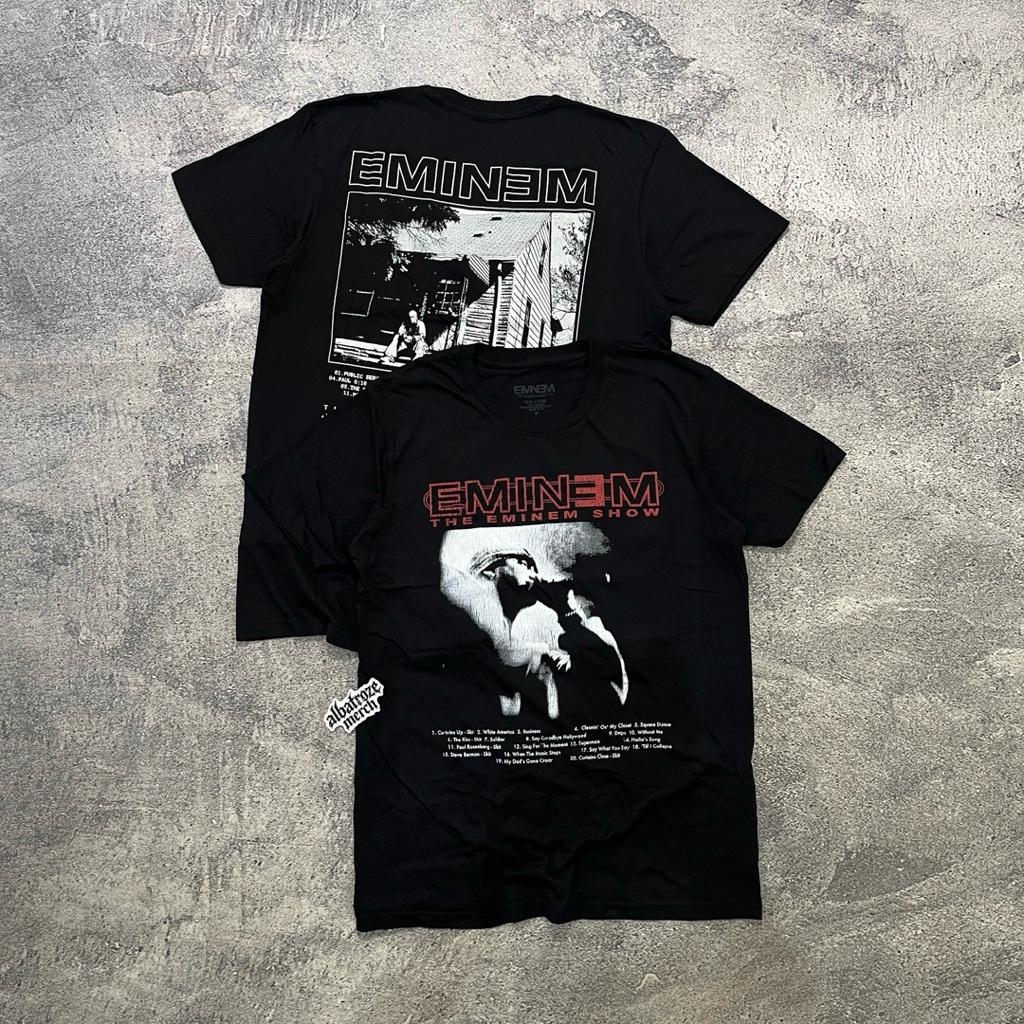 เสื้อยืด/เสื้อยืด BAND OFFICIAL EMINEM - EMINEM SHOW