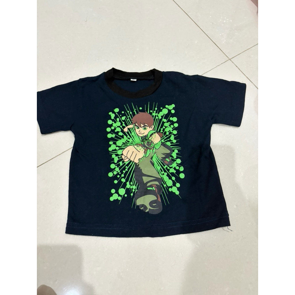 เสื้อยืดเด็กตัวละคร Ben10