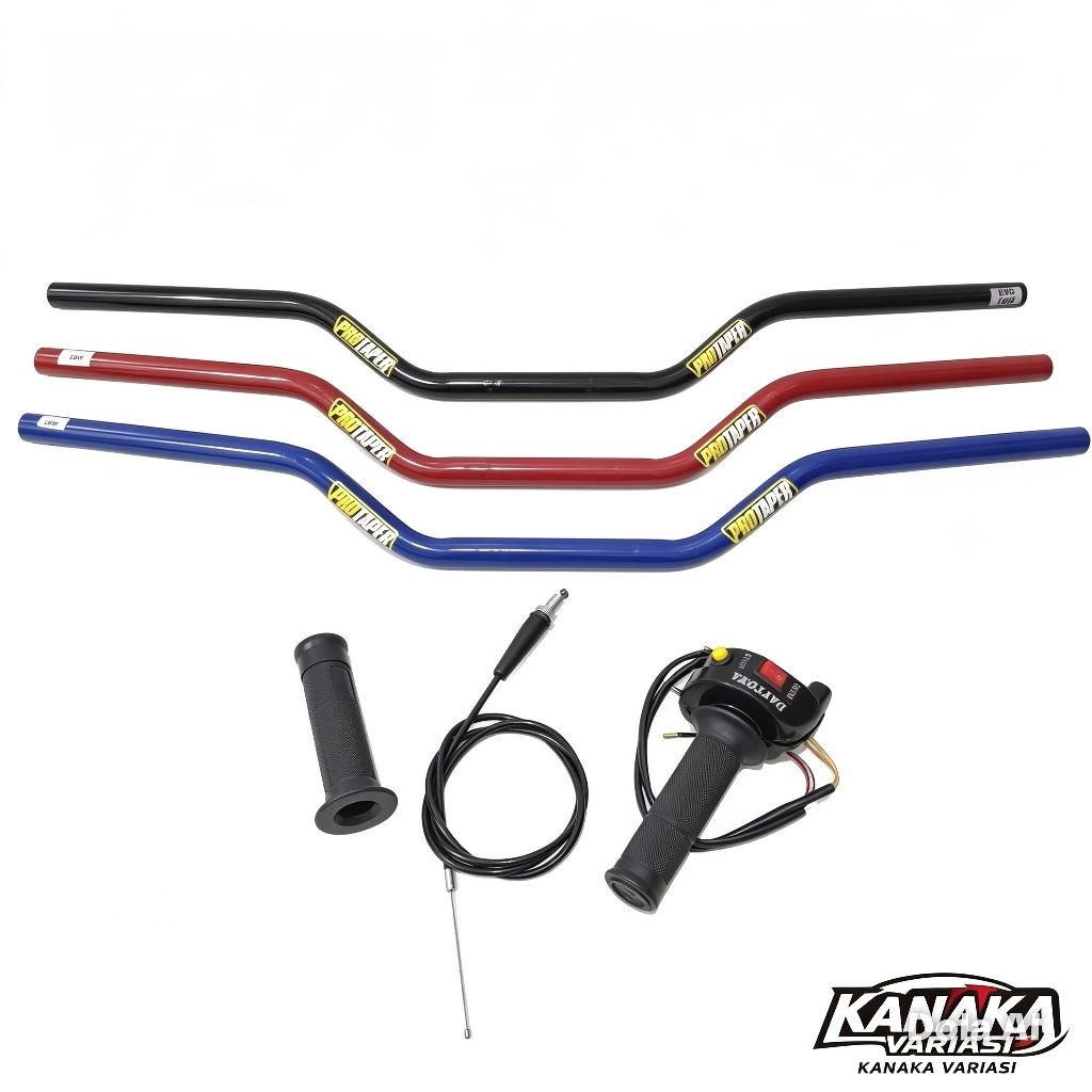 LOW รุ่น Traul Handlebar plus Plain Gasspontan 2T 3T สําหรับรถมอเตอร์ไซค์และสกู๊ตเตอร์สากล