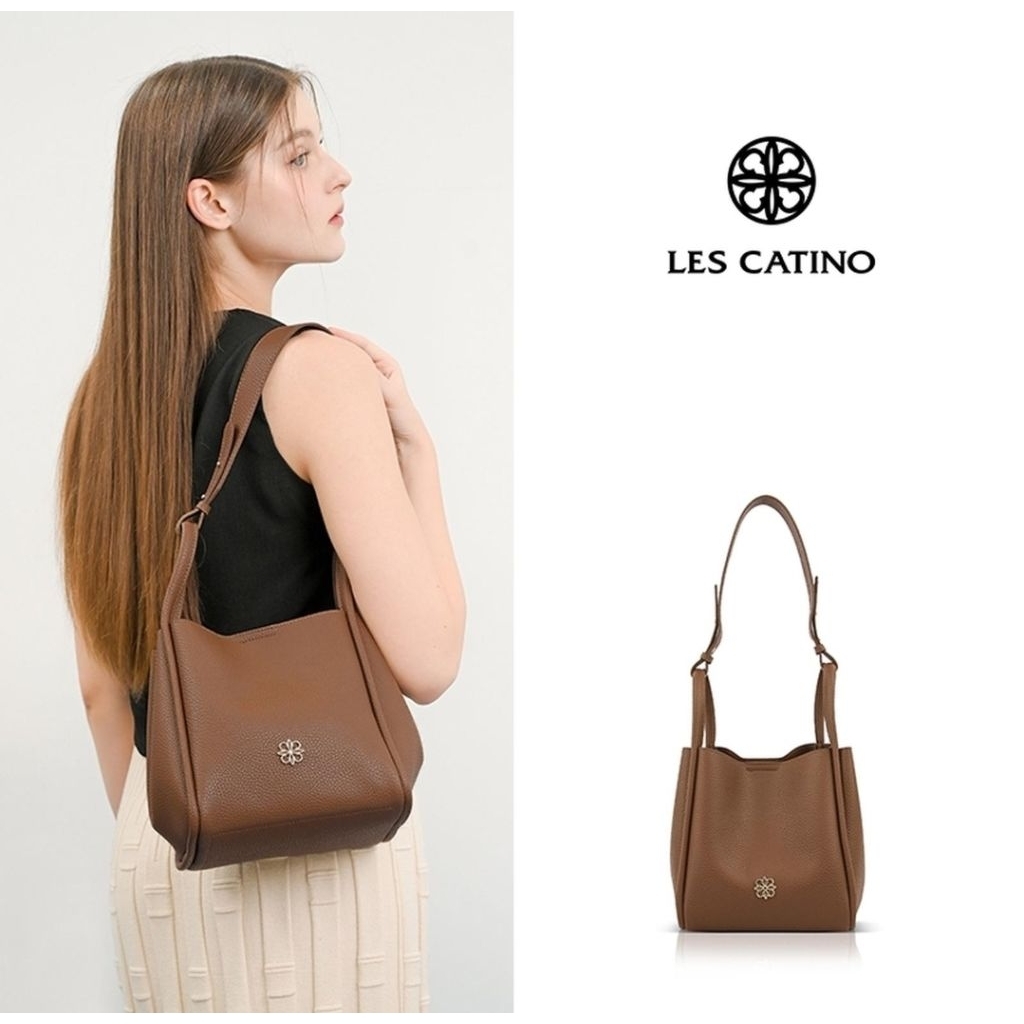 LES CATINO LUXE SHOULDER - กระเป๋าสะพายผู้หญิง
