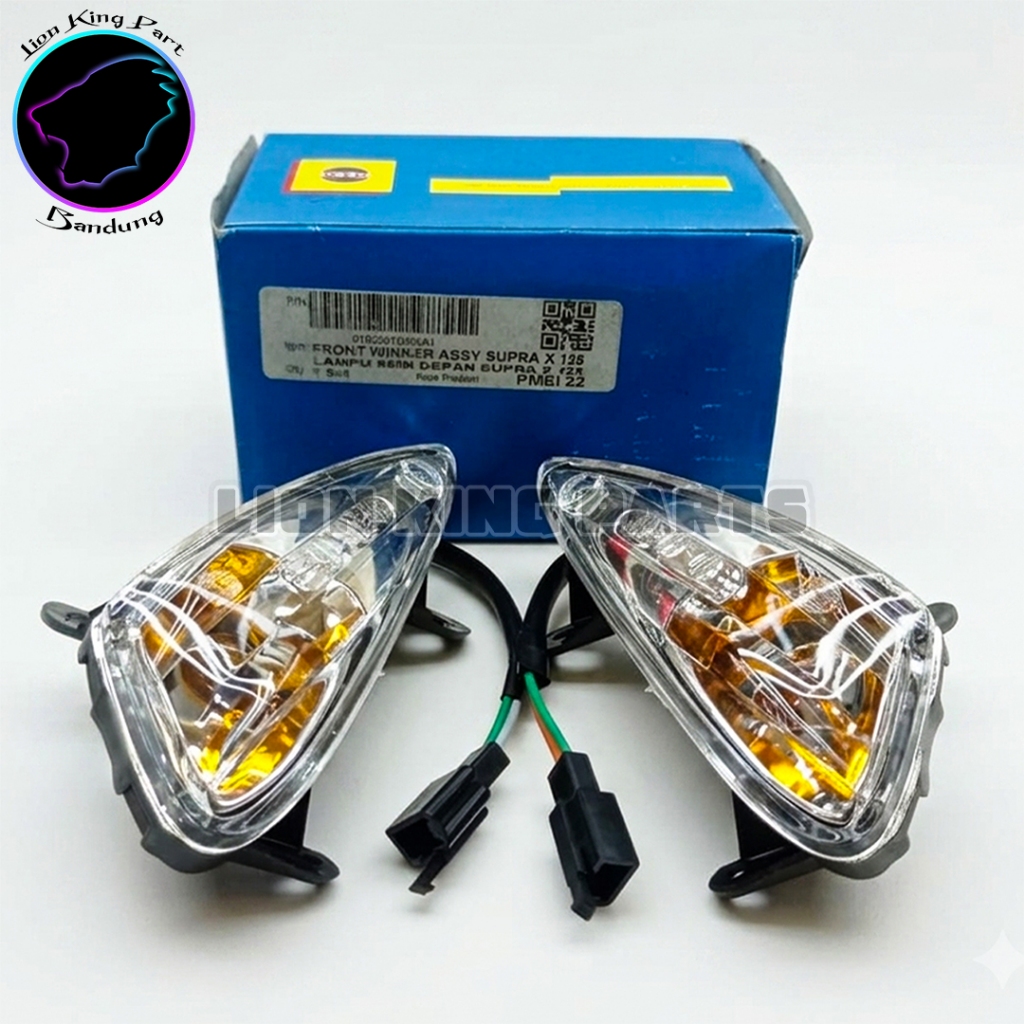 WIN - ไฟป้าย TURN ด้านหน้าสําหรับ SUPRA X 125 1 ชุด