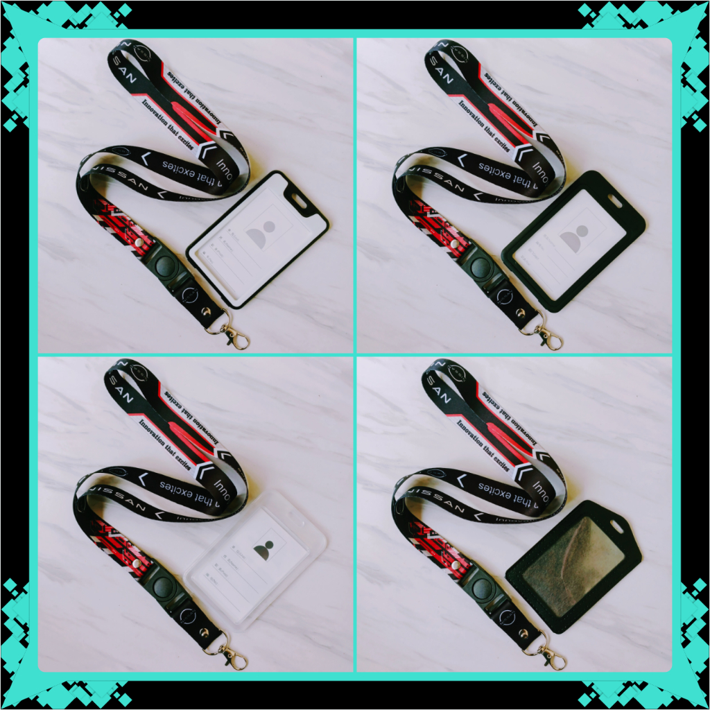 GANTUNGAN NISSAN ID Card Lanyard & Frame, Holder, ID Card Holder