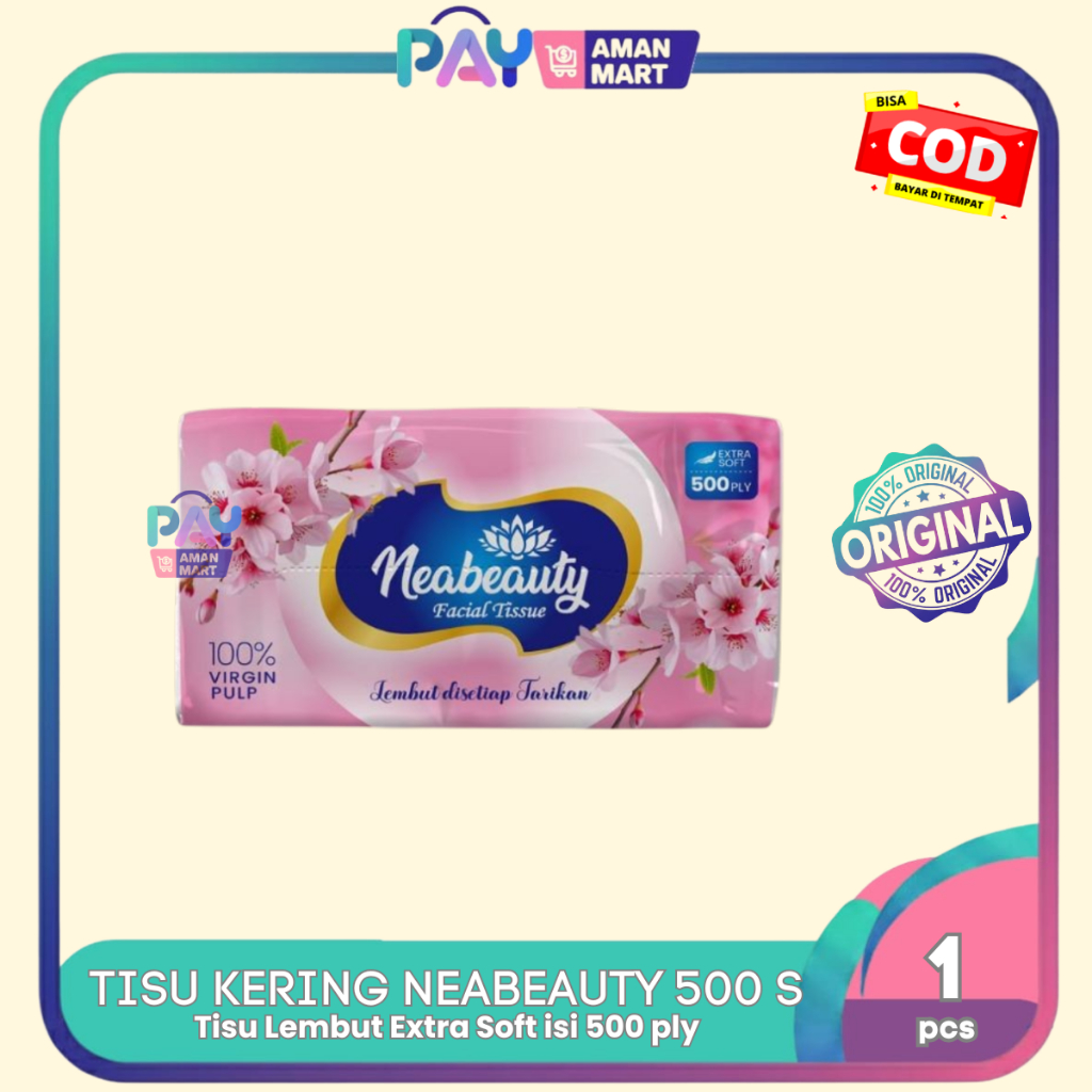 NEABEAUTY FACIAL TISSUE 500 PLY EXTRA SOFT - FACIAL TISSUE - FACIAL TISSUE
