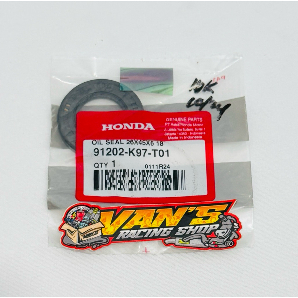 LETF CRANK ASSEMBLY SEAL VARIO 125 150 160, PCX 150 160, ADV 150 160, STYLO 160 2021 2022 2023 2024 