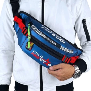 กระเป๋าสะพายข้างกันน้ําสําหรับผู้ชายและผู้หญิง SPORTY กระเป๋าคาดเอวกลางแจ้ง