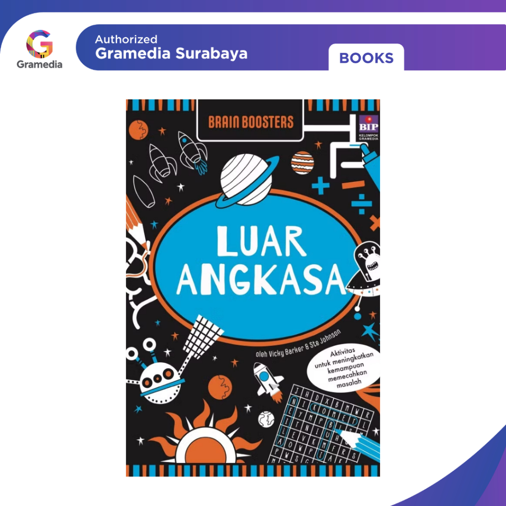 Gramedia Surabaya - Brain Boosters: Outer Space