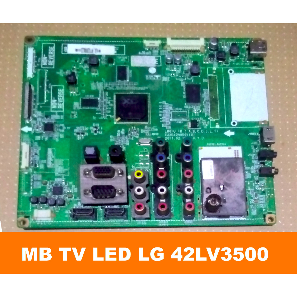 เมนบอร์ด - พาวเวอร์ซัพพลาย LG 42 INCH LED TV MODEL 42LV3500