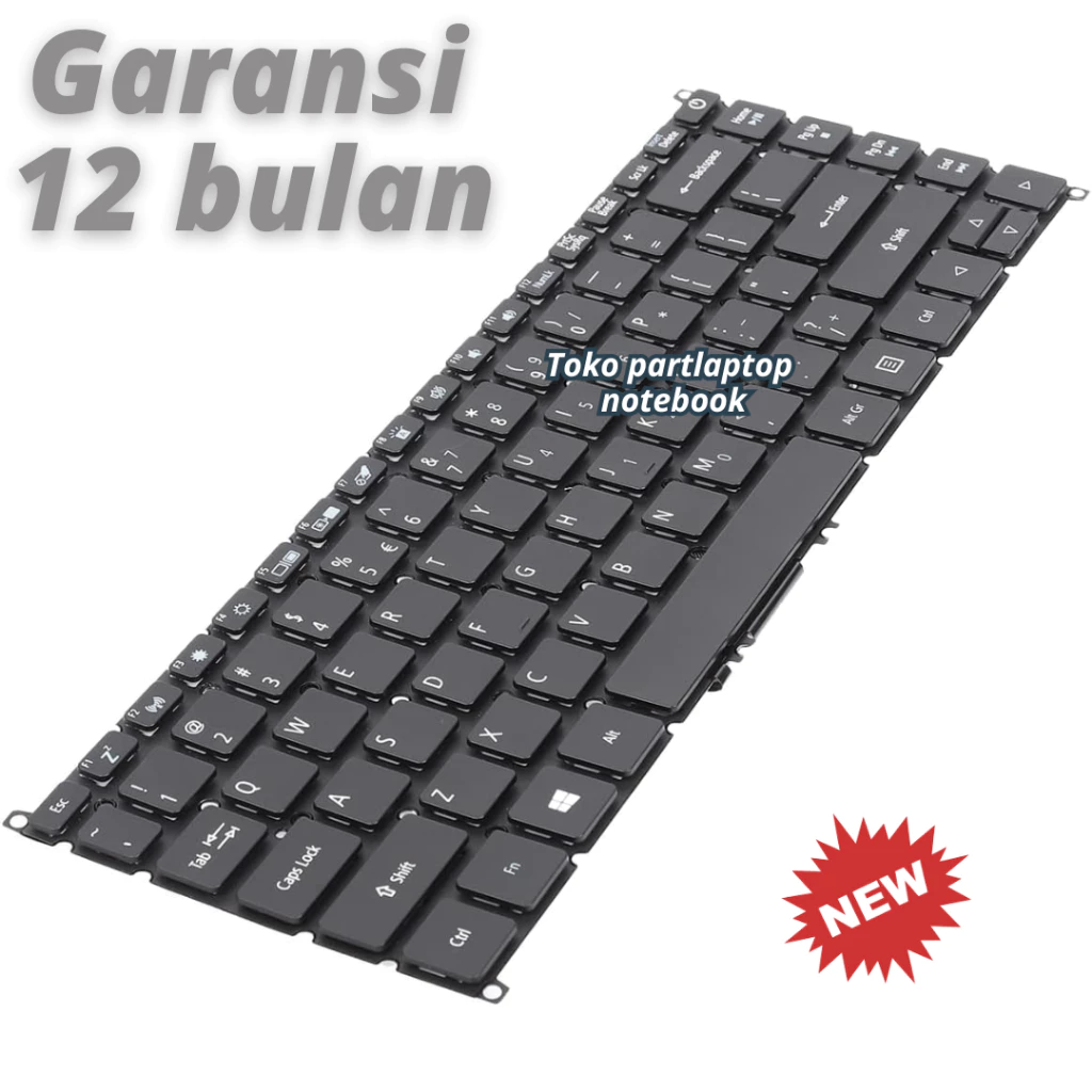 คีย์บอร์ด Acer Aspire A314/A314-21/A314-31/A314-32/A314-33/A314-41 thumbnail 5