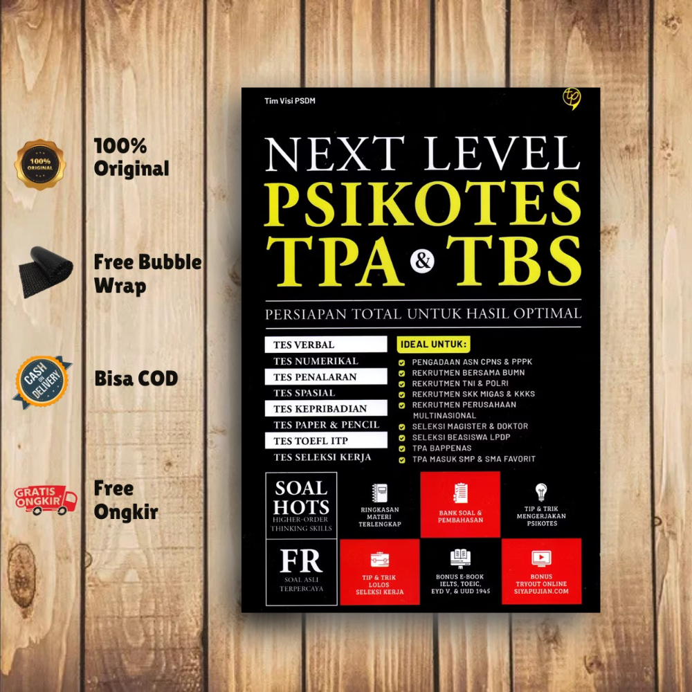 Agro - Next Level Book สําหรับ TPA & TBS Psychometric Tests โดย PSDM Vision Team