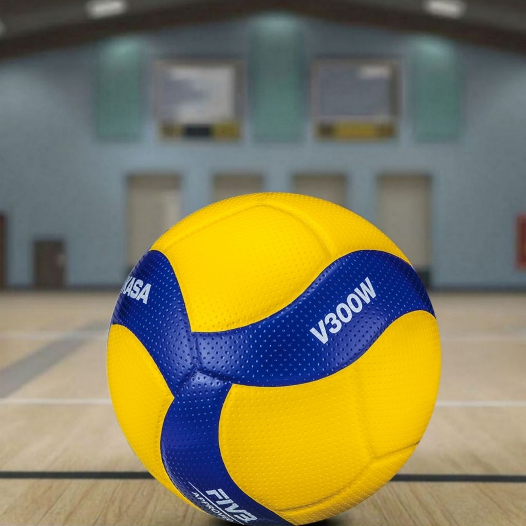 MIKASA VOLLEYBALL MIKASA V300W SIZE 5 VOLLEYBALL ORIGINAL MIKASA V300W คุณภาพดี