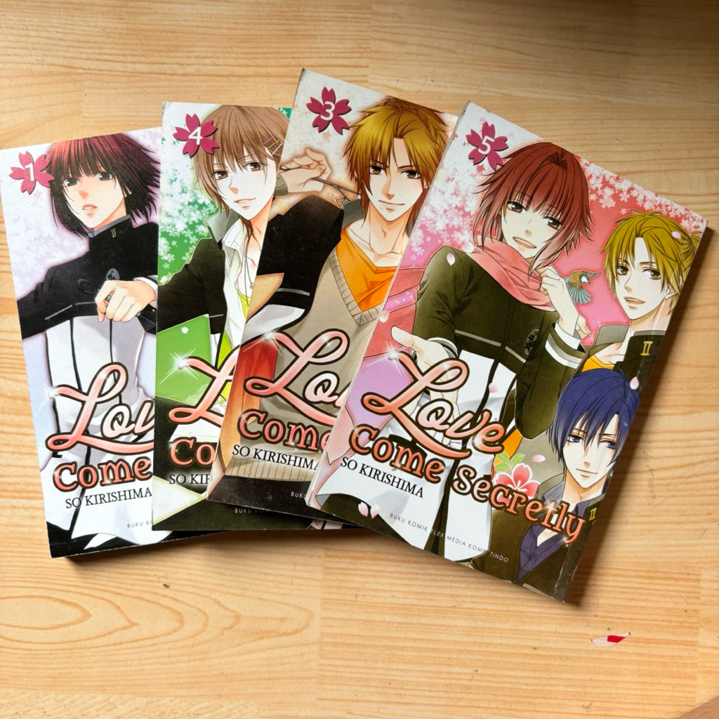 Love Come Secretly Comic โดย So Kirishima Vol Cabutan