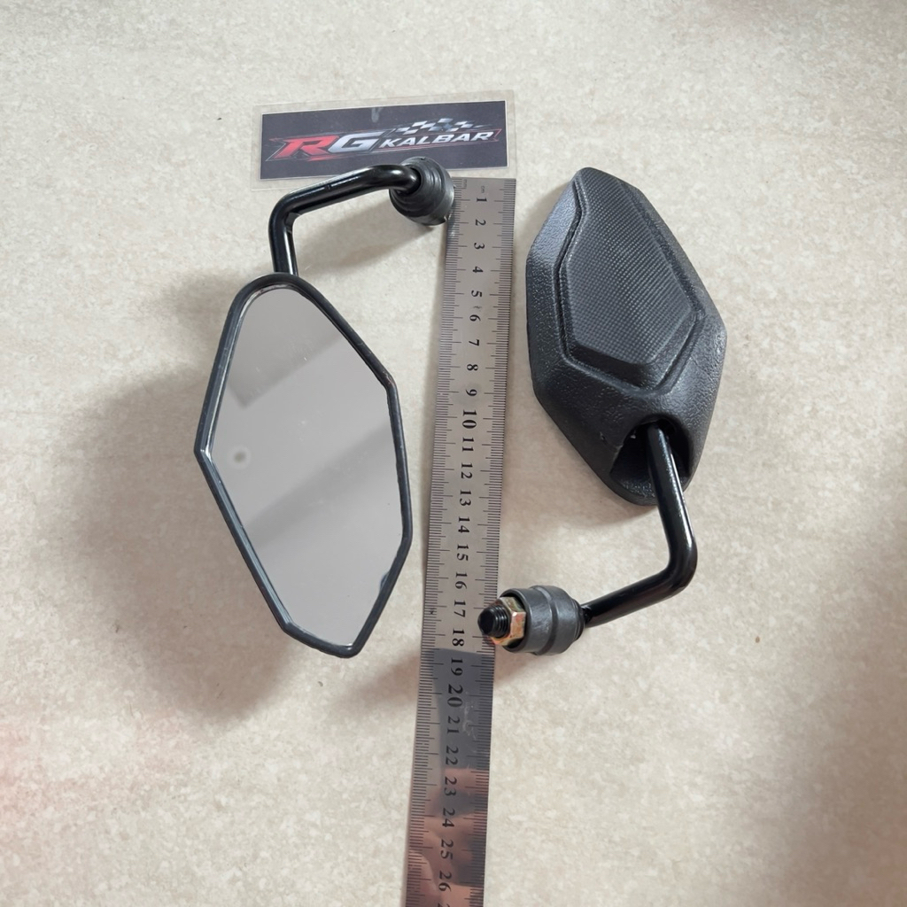 Vario Mini Motorcycle Mirror รุ่น V2 Bend Clean Look กระจกมองหลัง
