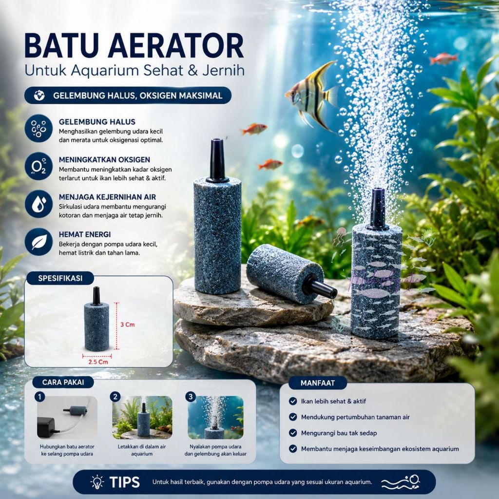 NIKITA AIRSTONE / NIKITA AREATION STONE / NIKITA STAR BUBBLE BREAKER STONE