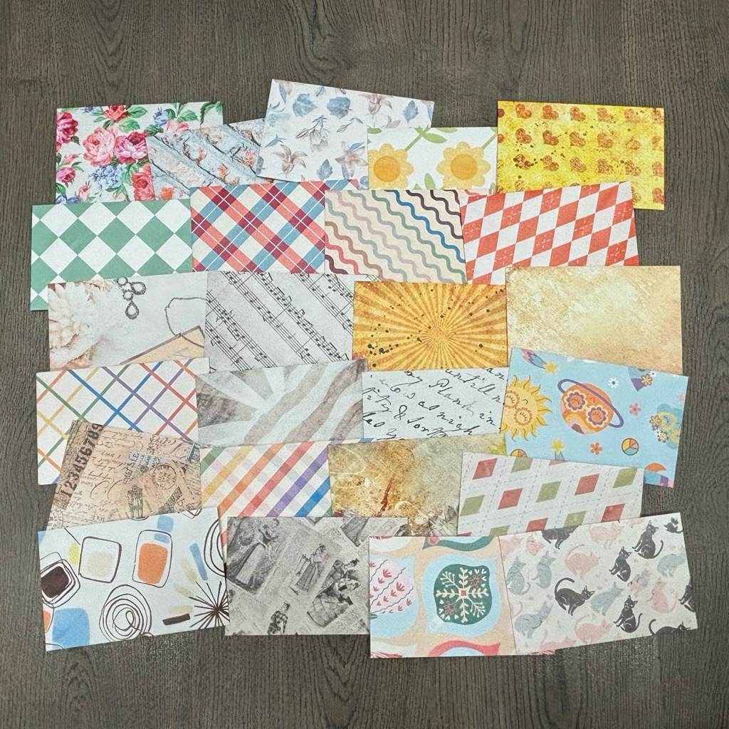 A6 Envelope Vol 2 Vintage Retro Rustic Aesthetic