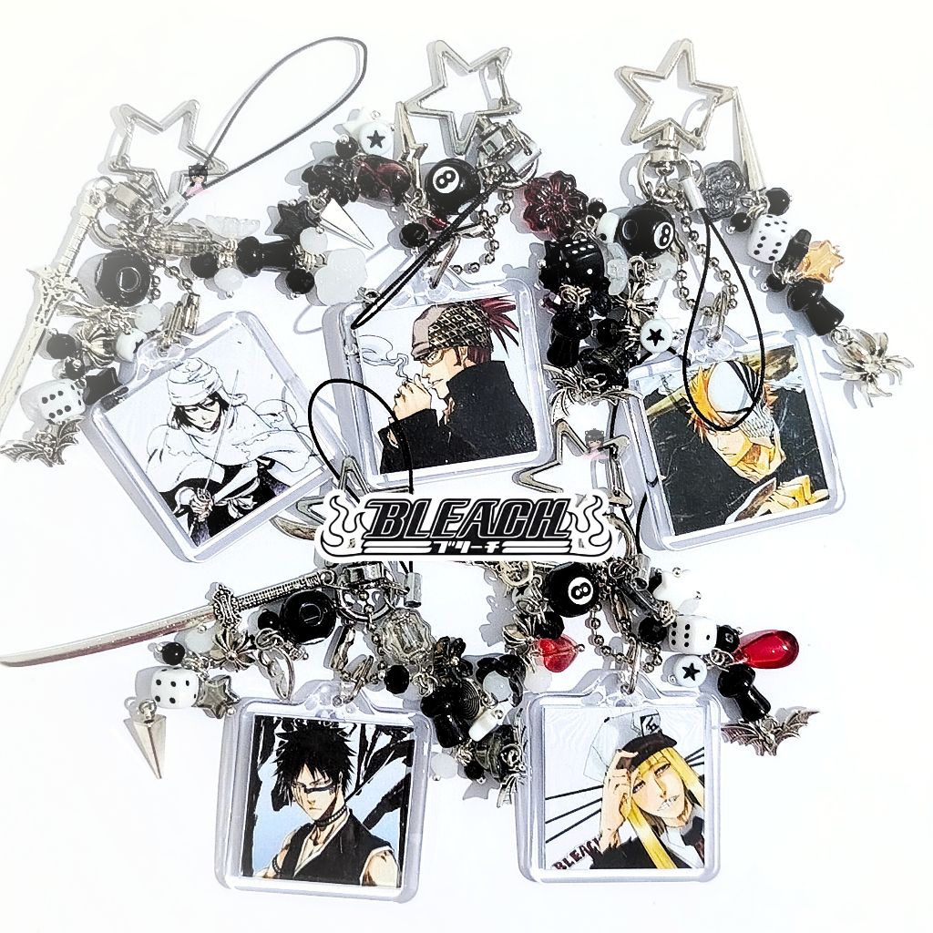Bleach - Rukia Kuchiki Ichigo อะนิเมะ bagcharm พวงกุญแจ
