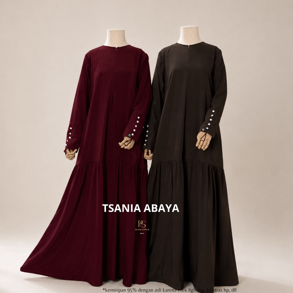 (ABAYA ONLY) TSANIA ABAYA ANTI UV