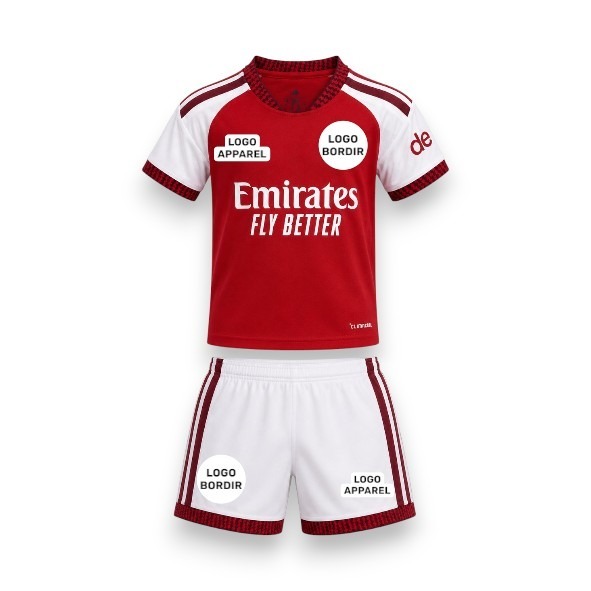 NEW JERSEY/ FOOTBALL JERSEY ARSENAL4L H0ME KIDS 26/27 GO