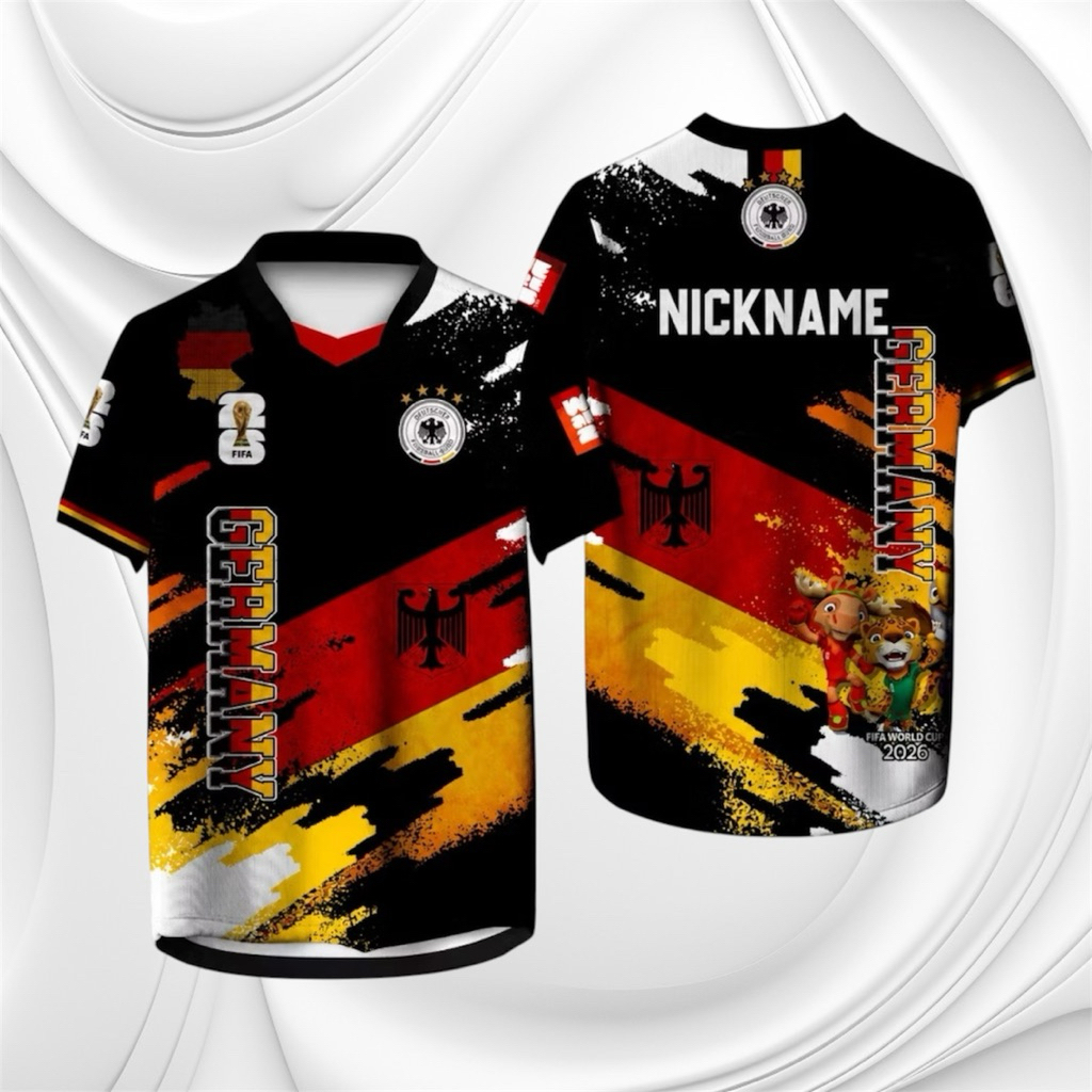 J312M4N World Cup 2026 jersey เสื้อยืด Pilldun พิมพ์ลายเต็ม