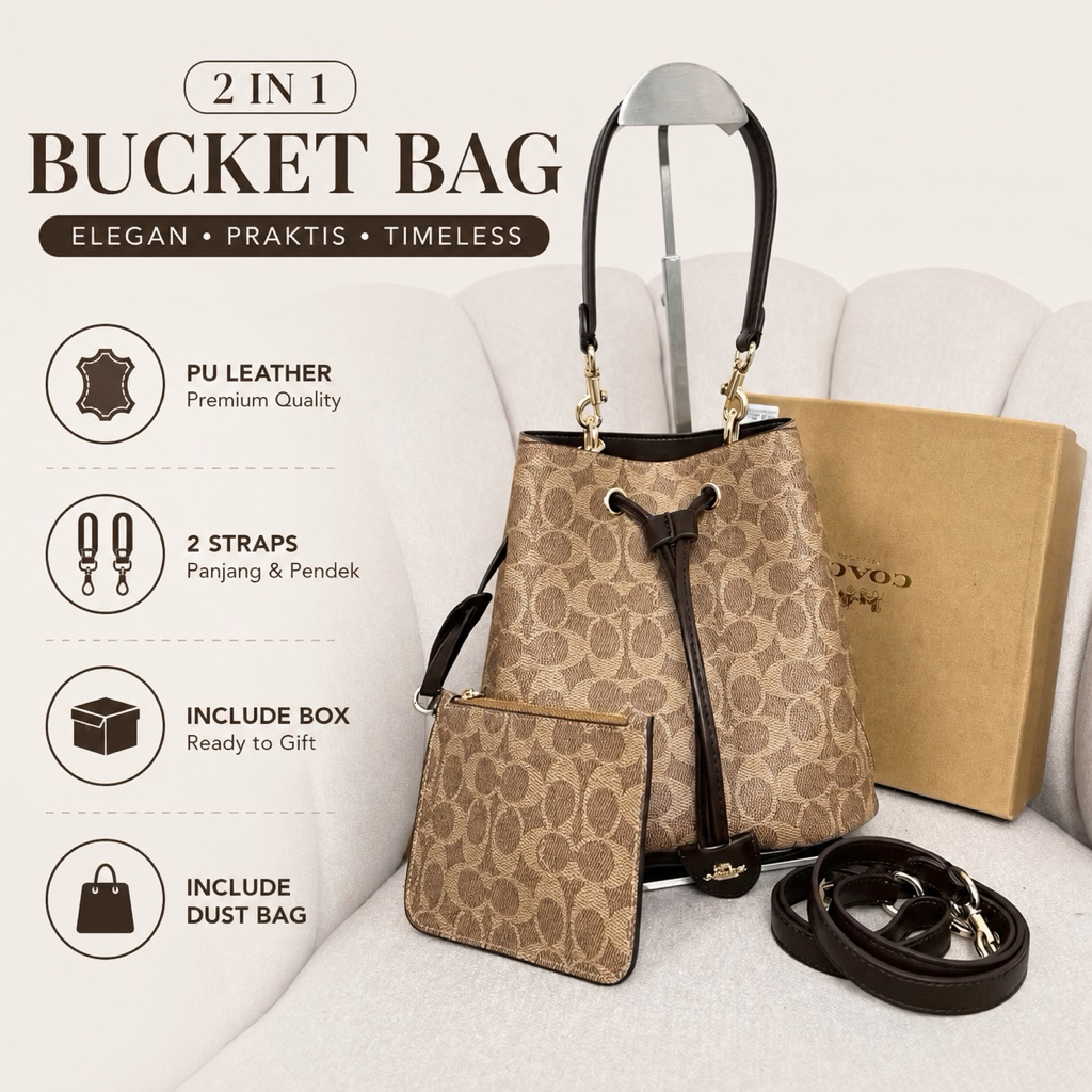 WOMAN BAG: ROWA BUCKET BAG
