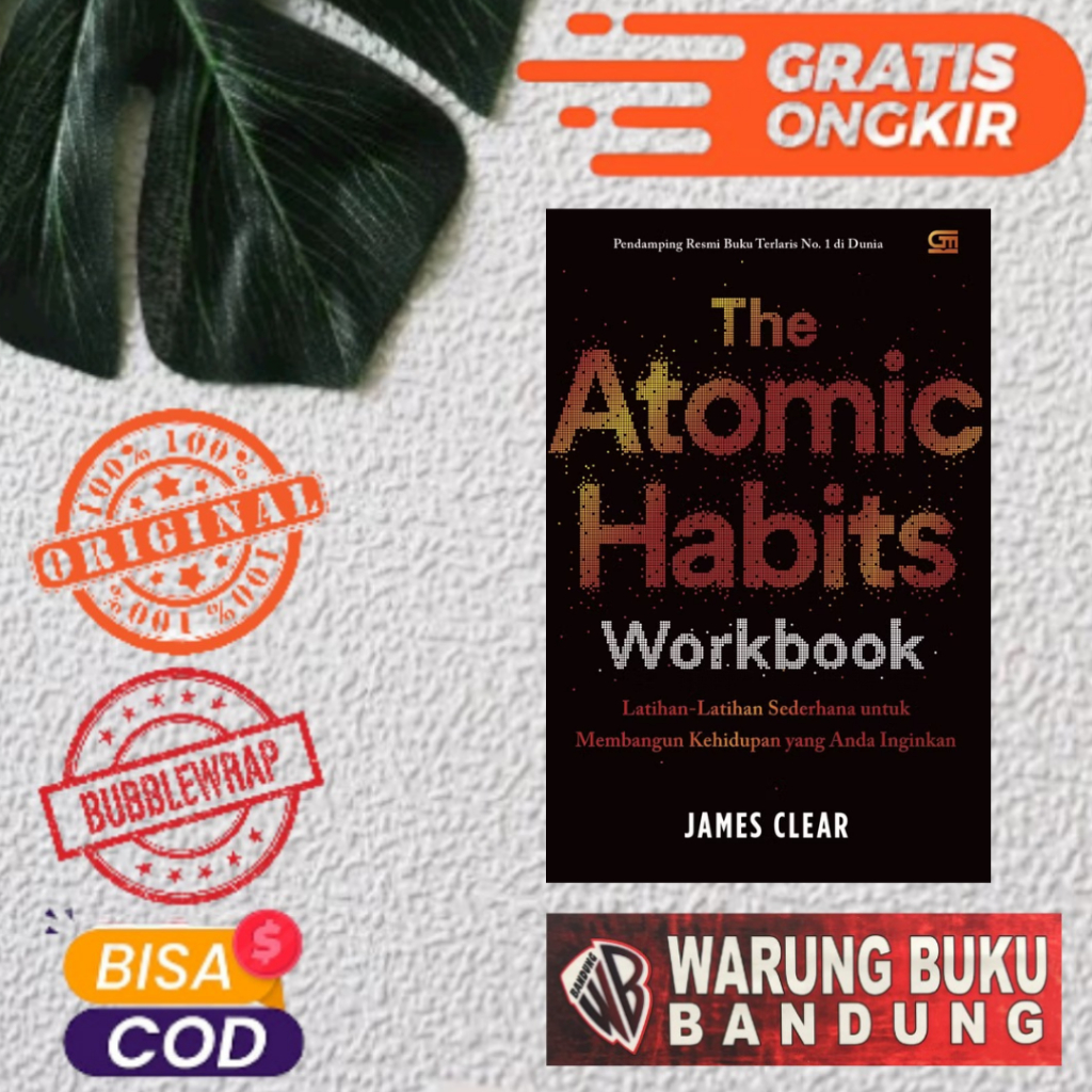 หนังสือแบบฝึกหัด Atomic Habits - James Clear
