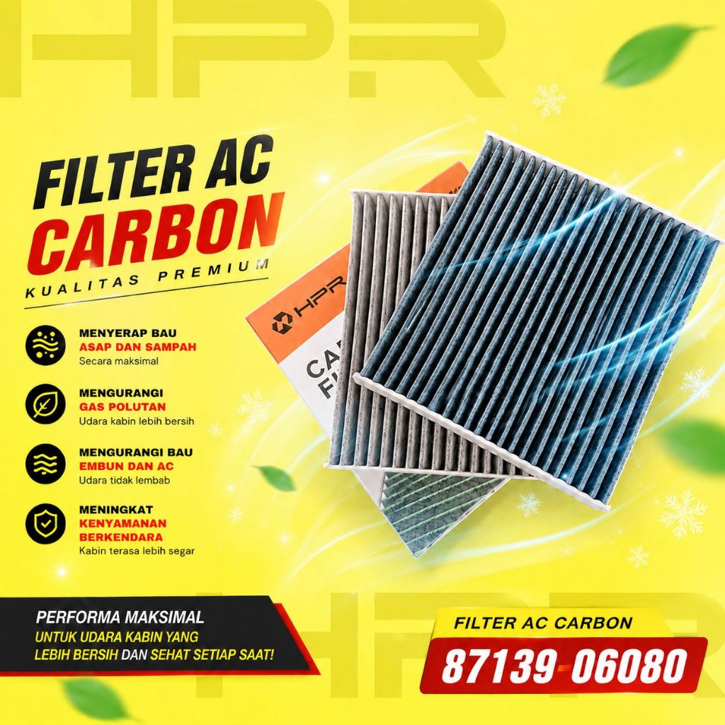 HPR Filter Cabin กรองอากาศ AC คาร์บอน PM 2.5 - Lexus HS250h IS250 IS300 IS250C IS300C IS F