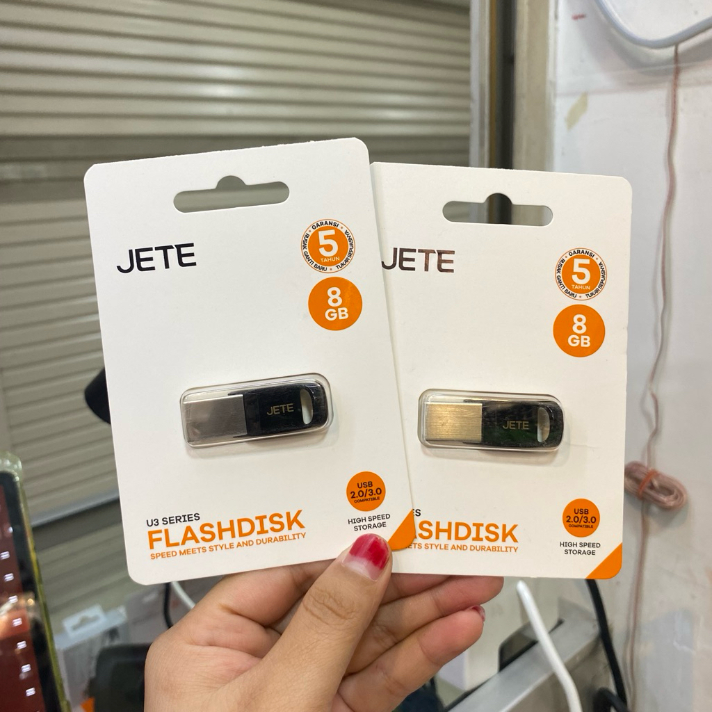 Flashdisk 4GB 8GB 16GB 32GB 64GB USB 2.0 JETE U3 แฟลชไดรฟ์ดิสก์ไดรฟ์ FD Data Storage - รับประกัน 5 ป