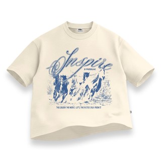 Ppapier Blanc Inspire Graphic - Oversized Boxy Fit Tshirt Unisex - Cotton Combed 20s