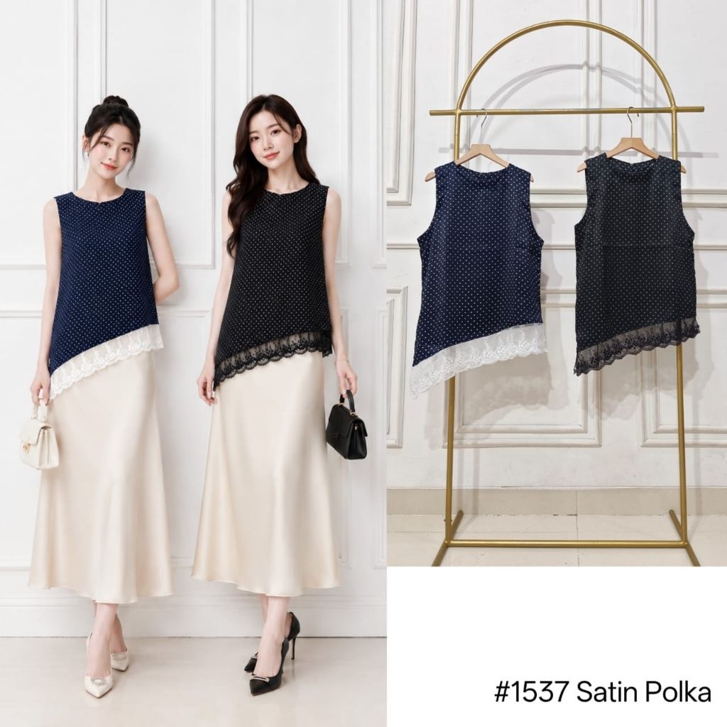 เสื้อด้านใน POLKA SATIN 1537